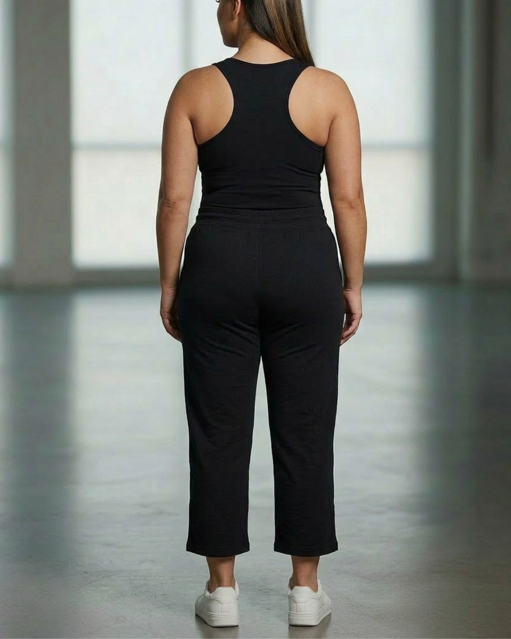 Plus Relaxed Capri