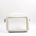 Michelle Clear Crossbody Handbag - White